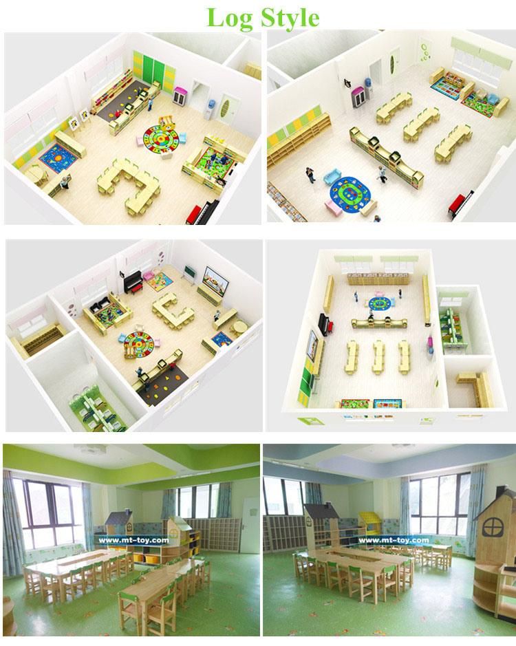Kinderegarten School Furniture Preschool Classroom Tables and Chairs Set