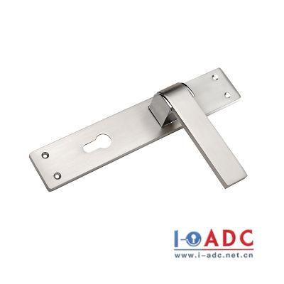 I-ADC Aluminum External Long Plate Passage Heat Resistant Door Lock Set Handle Lock