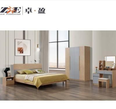 Modern Apartment Wooden Home Furniture Bedroom Set