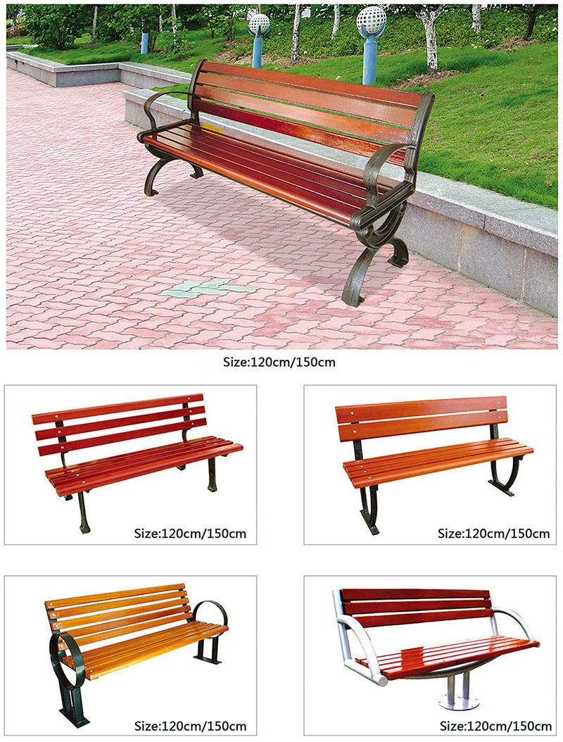 Hot Selling Wooden Garen Bench, Park Chair