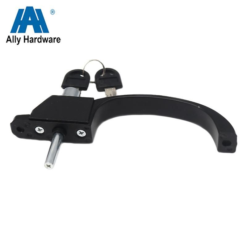 Die Casting Casement Aluminum Alloy Window Handle with Key