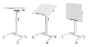 V-Mounts Multi-Functional Laptop Desk Sit to Stand Desk with Reversible Desktop Vm-Fds112b