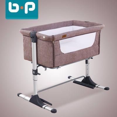 2022 Certified Bedside Swing Crib Adjustable Baby Cot Swing Cot