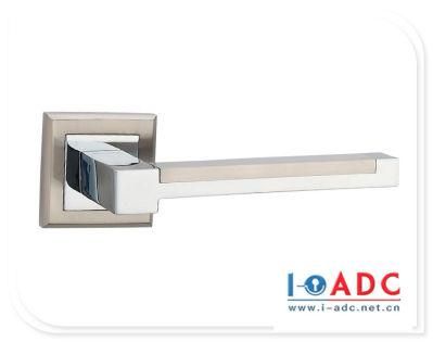 Professional Design Quality Supplier Polished Lever Door Handle with Zinc Material