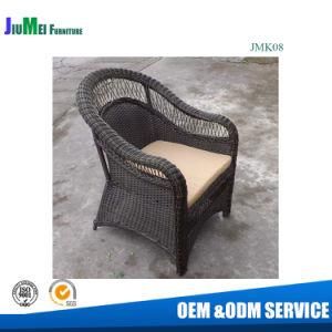 Outdoor Wicker Furniture Round and Pear Rattan Chair (JMK08)
