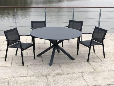 Foshan Round Outdoor Table for 6 8 Seater Garden Dining Set