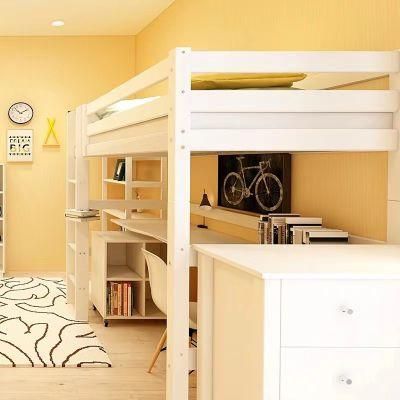 The Wooden Furniture of Europe Type Style of The Reliable and Good Children Bed Bunk Bed
