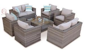 High End Outdoor Rattan Garden Furniture Sectional Sofa