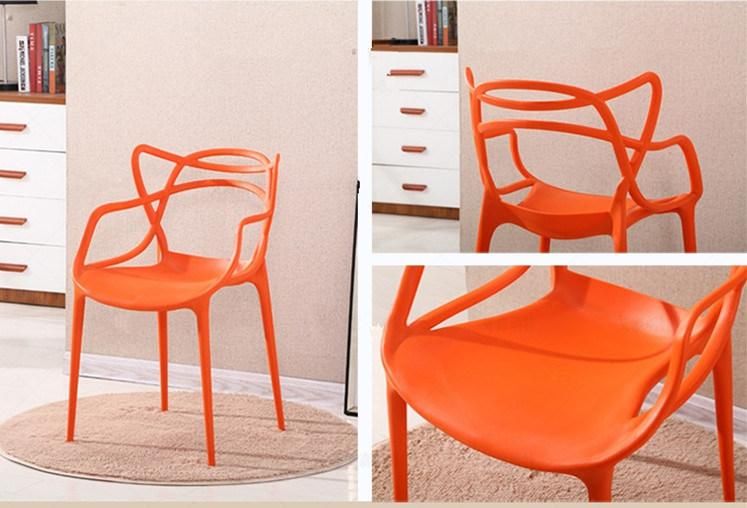 Tylish European Living Room Furniture High Seat Plastic Leisure Chair