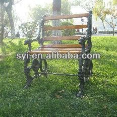 China Supplier Factory Supply Outdoor Furniture Garden Bench Cast Iron Park Bench Patio