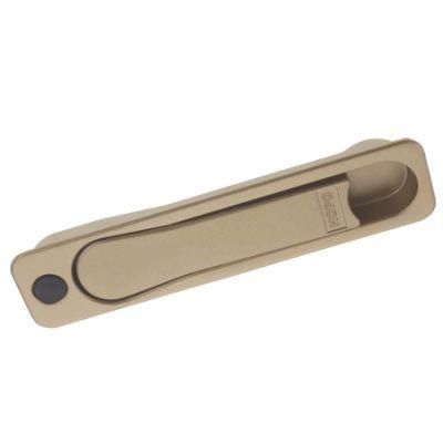 High Quality Zinc Alloy Concealed Bronze Handle for Sliding Door