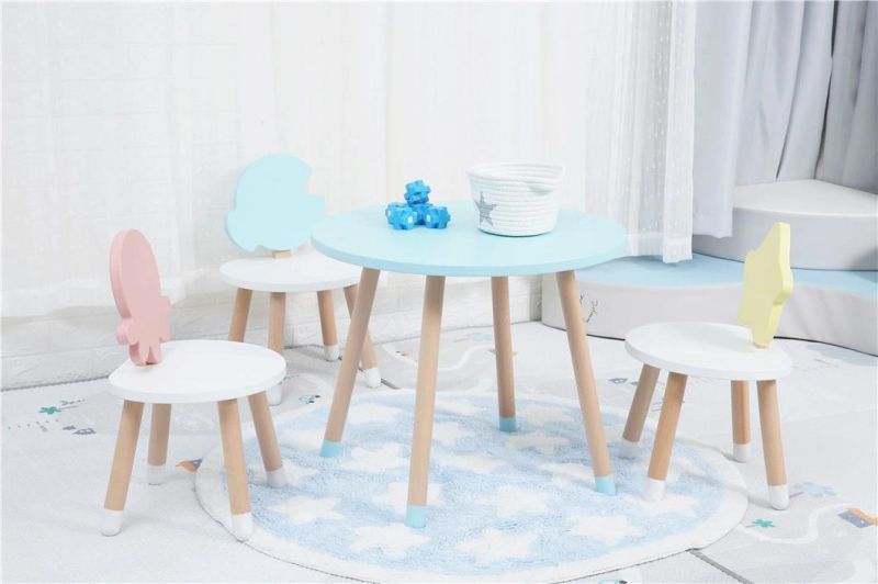 High Quality Kids Table and Chair Set European Style Baby Room Decor