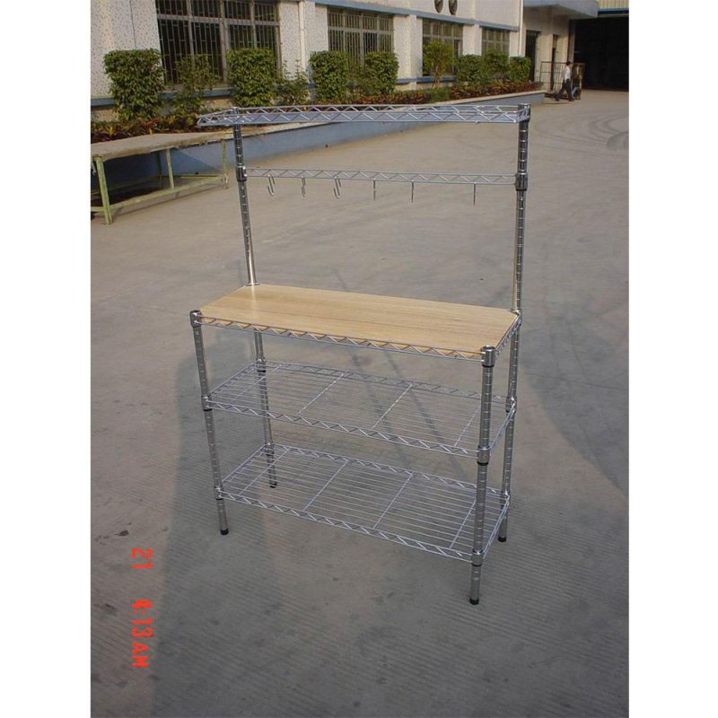 Furniture Utility Storage 3 Tier Kitchen Trolley Cart