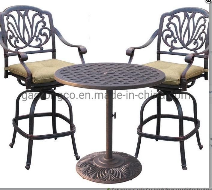 Cast Aluminum Outdoor Table Furniture Patio Table Furniture Sets