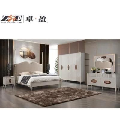 Modern Home Furniture Solid Wood Luxury House King Size Bedroom Furniture