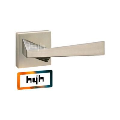 Zinc Alloy Interior Door Handle Privacy Lock High Quality Lever Door Handle Lock Set for Home