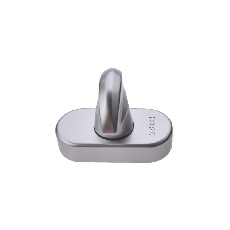 Spindle Length 40mm Zinc Alloy Silver Window Handle