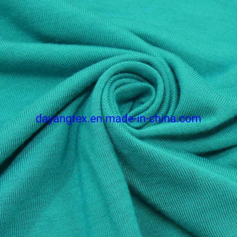 Drip Dry Flame Retardant Knitted Single Jersey Fabric with Oeko Tex 100