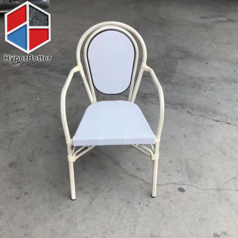 White Textile Garden Chairs