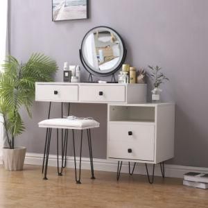 Five Drawn Iron Wood Combined Dressing Table