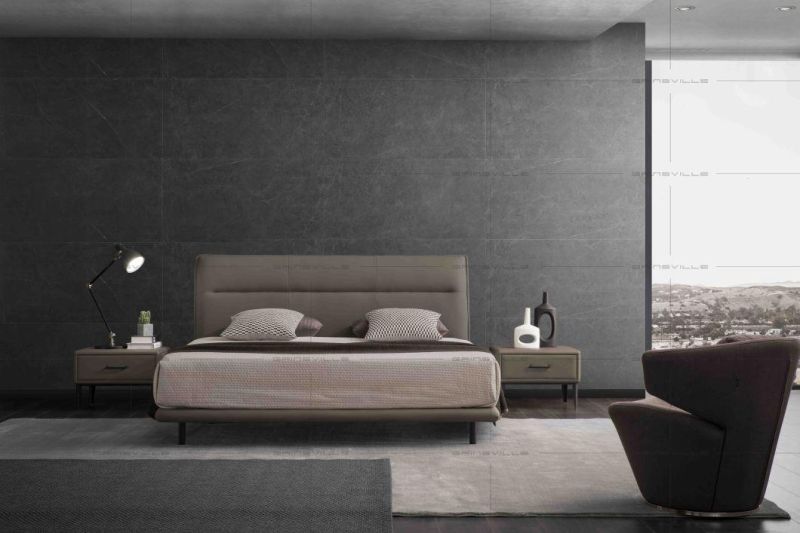 Manufacture European Furniture Bedroom Furniture Set Wall Bed King Bed Gc1813