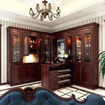 Luxury Simple Design European Top Coat Color Kitchen Cabinets