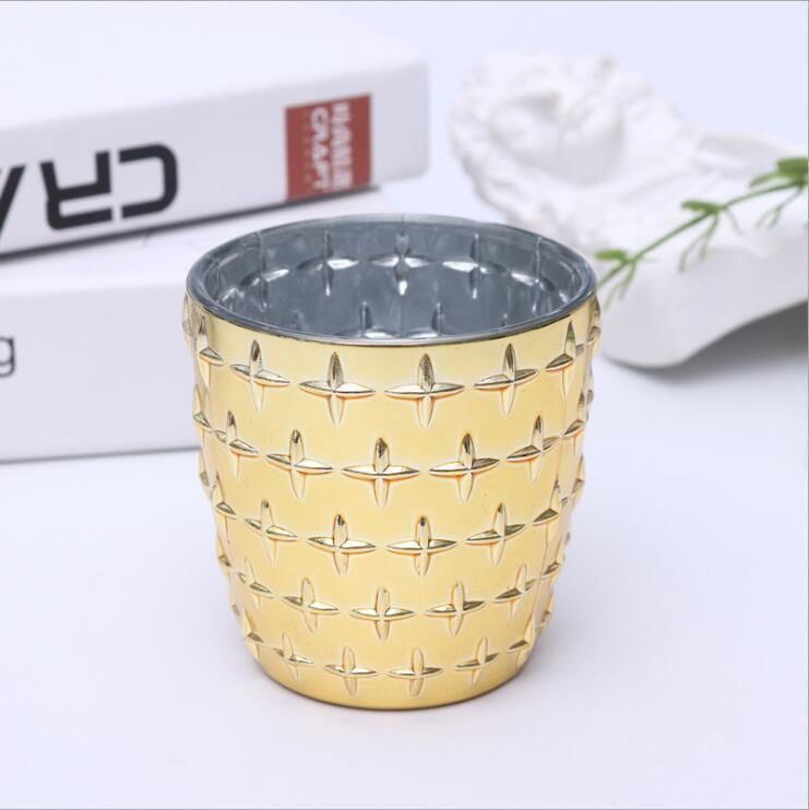 European Style Colorful Decorative Candle Jars Taper Candle Holder