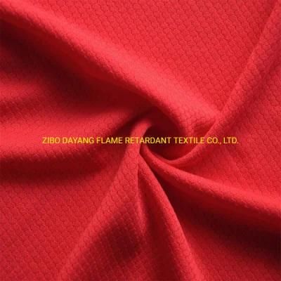 Flame Retardant Knitted Single Jersey Fabric with Oeko Tex 100