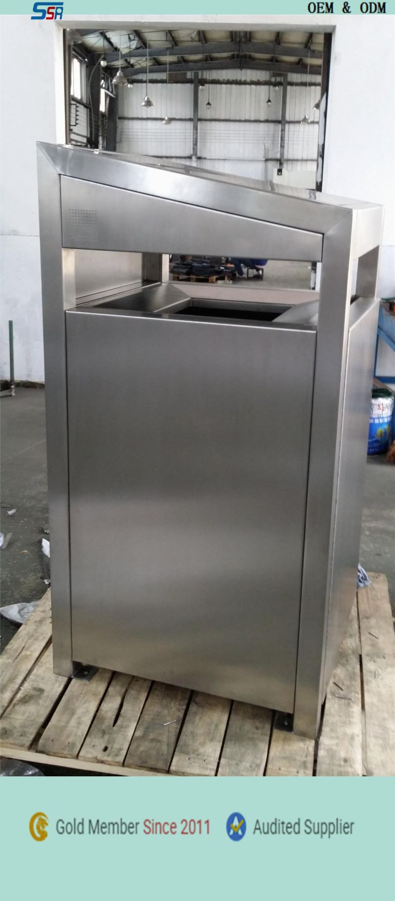Eco-Friendly Outdoor Rubbish Bin Dustbin