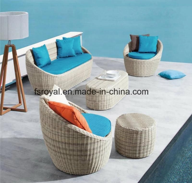 Garden Furniture Set Lounge Couch Modern Pool Side Sofa Outdoor Patio Bar Furniture for Hotel Project