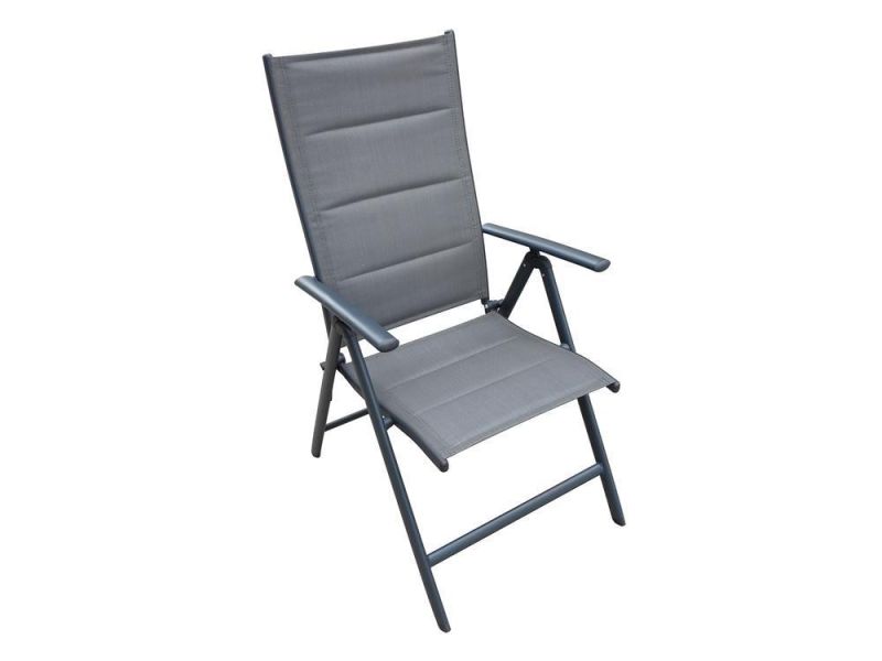 Luxury Steel Folding Chair with 7 Adjustable Positions