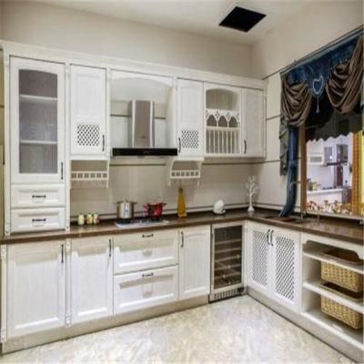 Full Set Custom Design PVC Door MDF Carcass Modern Furniture Kitchen Cabinet Set