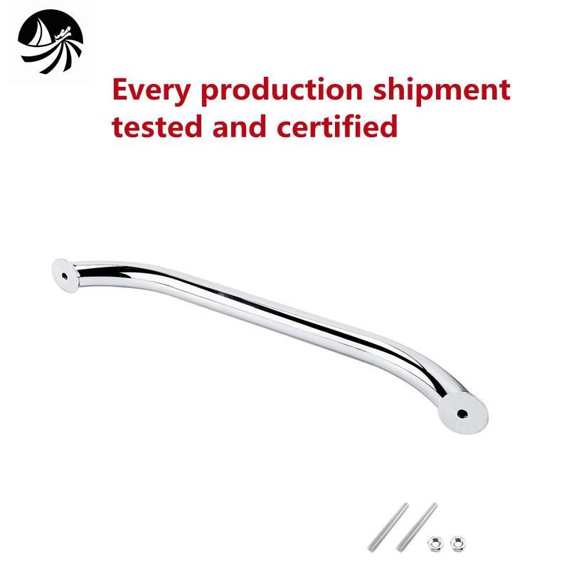 Stainless Steel 316 Grab Handle Door Handrail Grip Rail Grab Bar Handle with Bolt Boat Hatch Marine Yacht Bathroom Hardware 305mm