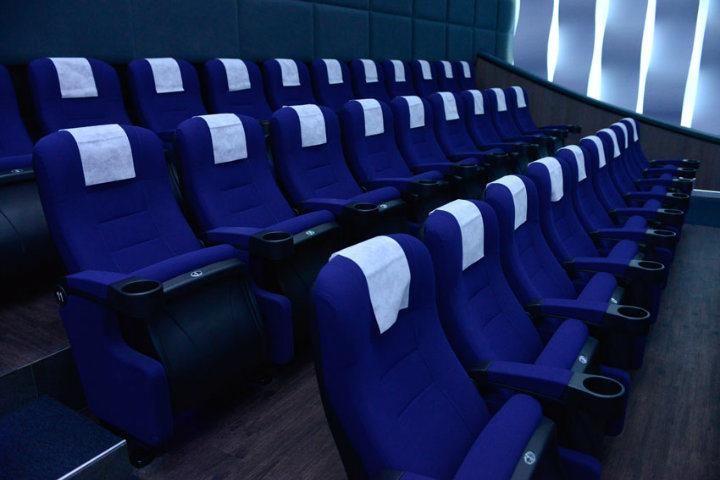 2D/3D Home Cinema Multiplex Leather Auditorium Movie Cinema Theater Couch