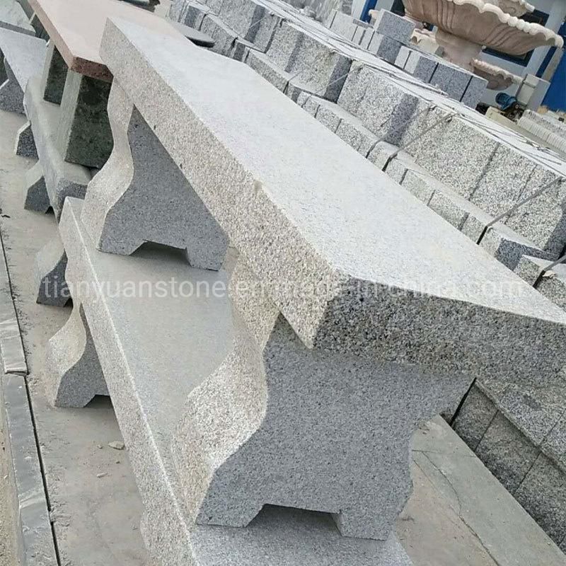 Grey Granite Stone Outdoor Park Furniture for Decoration