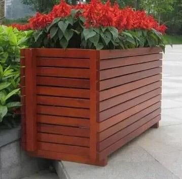Gardening Wooden Flower Box Vegetable Planter
