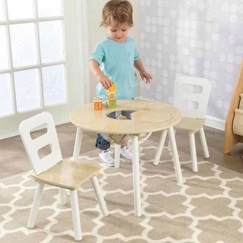Kids Study Table and Chair for Kindergarten Furniture