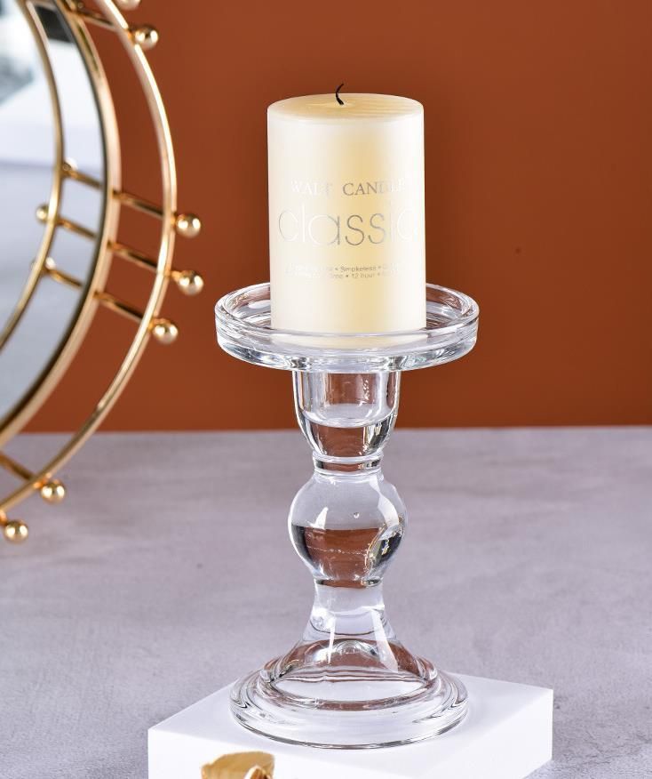 Home Decoration Glassware Candle Jar Home Decor Candle Holder