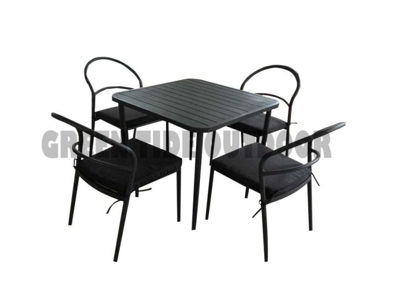Outdoor Patio Garden Dining Furniture Aluminum Set 5PCS