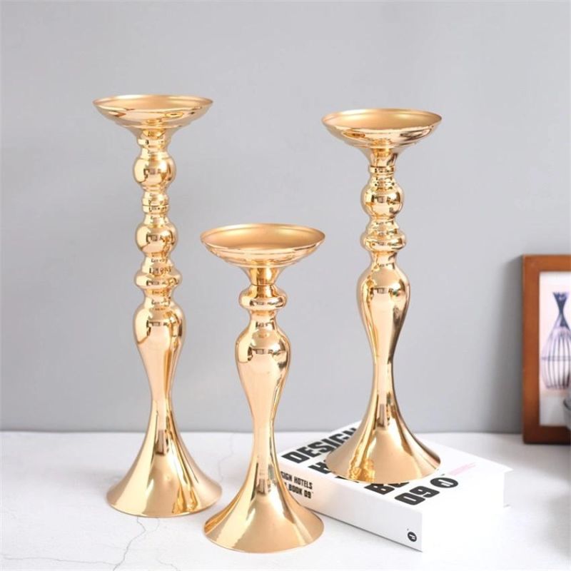 European Wedding Props Road Guide Mermaid Shape Table Home Soft Decoration Candlestick