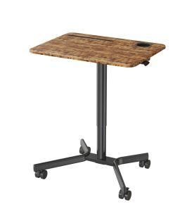 V-Mounts Mobile Laptop Desk with Cup Slot, Wheels with Brakes Vm-Fds107-A2