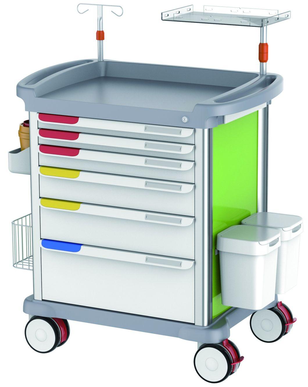 Talian European Design High Quality Advanced Medical Nursing Cart