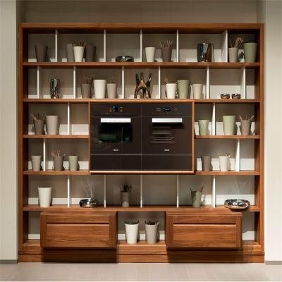 European Italian Classic Luxury Style Custom Design Solid Wood Kitchen Cabinet