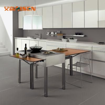 2018 Hot Sale Good Quality Modern European Standard Lacquer Small Kitchen Cabinets Design