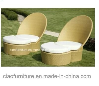 Garden Furniture Rattan Outdoor Chaise Lounge Chair