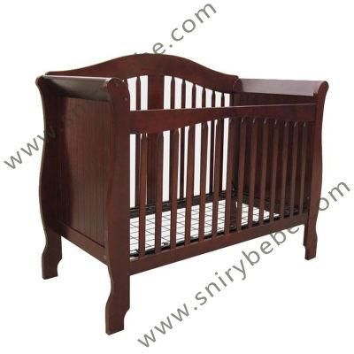 Modern Wooden Daycare Bedroom Kids Baby Cot Bed for Sale