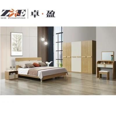 Wooden MDF Hotel Furniture Bedroom Set