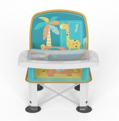 2022 Newest Design Folding Portable Baby Booster Seat for Dining