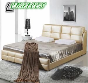 S248 Fashionable Bedroom Design Leather Furniture