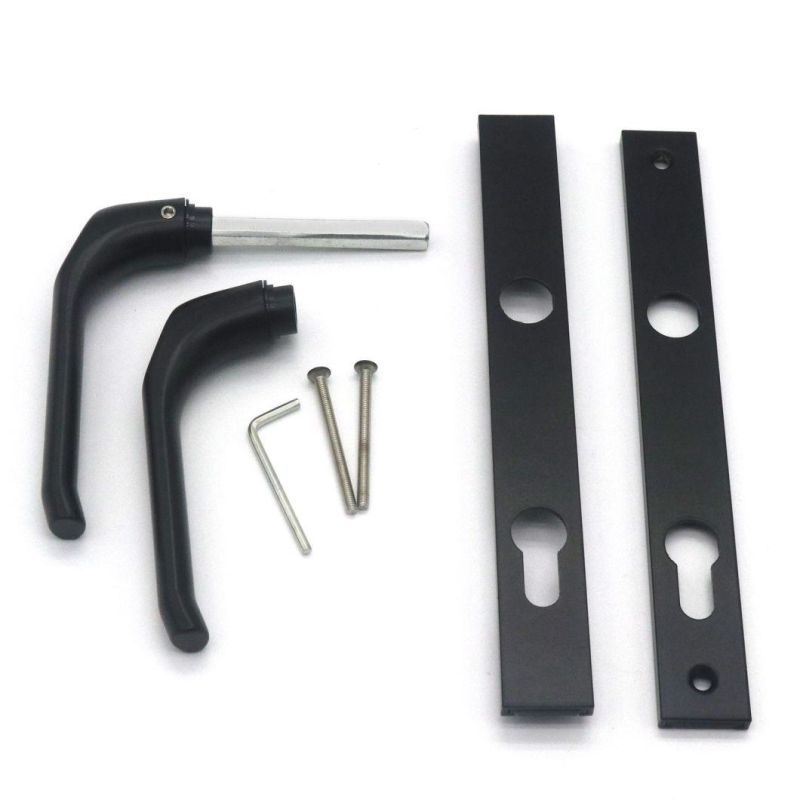 PVC Aluminum Material Lever Type Door Handle for Aluminum Door